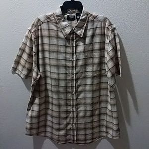 Men's Button front Shirt by MOST size XL